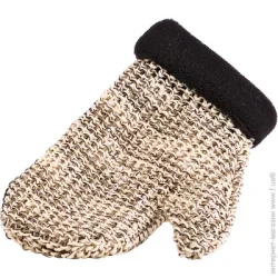 Suavipiel Мочалка рукавица БЛЭК (сизаль) 000002130