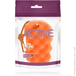 Набір Suavipiel Мочалка-пілінг АКТИВ ЕКСТРА, помаранчева (8410262901243)