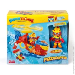 Фигурка с аксессуарами Superthings Игровой набор S – Пиццакоптер (PSTSP118IN120)