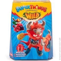Фигурка с аксессуарами Superthings Игровой набор серии «Wild Kids» – Казум-кид (PSTWD066IN00)