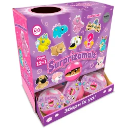 Мягкая игрушка Surprizamals Сюрприз в шаре 2+1 11 видов (SU03254)