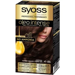 Краска Syoss Oleo Intense 4-86, шоколад