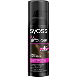 Syoss Спрей тонуючий Root Retoucher Темно-каштановий 120 мл