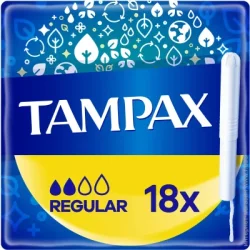 Tampax Тампоны Compak Regular с апликатором 18 шт.