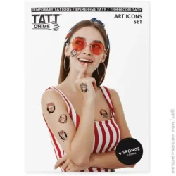 Tatton.Me Тату временное Art Icons set