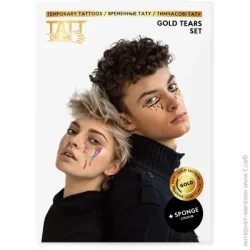 Tatton.Me Тату временное Gold Tears Set