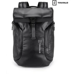 Рюкзак міський жіночий, чоловічий Tavialo Рюкзак TC23-124BL CityLife 23 л чорний