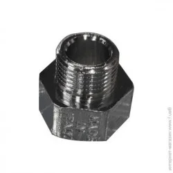 Фитинг TDM Переходник ВН 1/2" x 3/8" (хром)