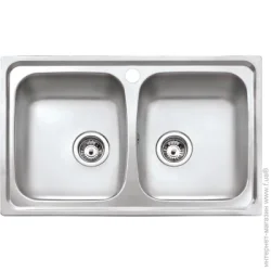 Кухонна мийка Teka Starbright 80 2B матова (115050004)