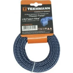 Триммерная леска Tekhmann Flower-Twist 2.7мм, 15м