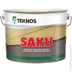 Teknos Фарба акрилова фасадна Saku база 3 мат під тонування 9л