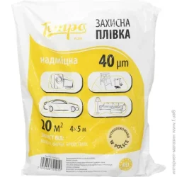 Плівка поліетиленова Tempo Плівка захисна 0,040 мкрн 4000 мм x 5 м