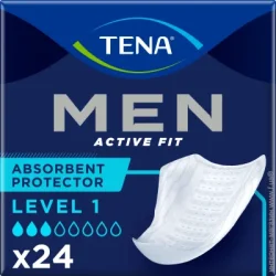 Урологические прокладки Tena Aktive Fit for Men Level 1 для мужчин 24 шт (7322541493053)