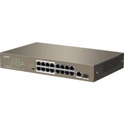 Коммутатор Tenda TEF1118P-16-150W