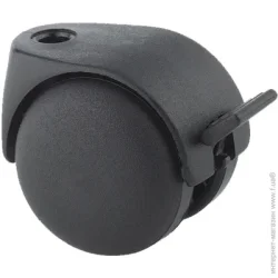 Tente Ролик мебельный поворотный с тормозом AA25 POI 050 L51-8