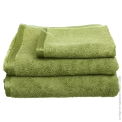 Texpol Полотенце махровое Glossy 70x140 см оливковый
