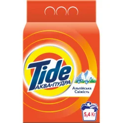Пральний порошок Tide Аква-Пудра Альпійська свіжість 5400 г (8006540535189)
