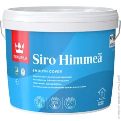 Tikkurila Фарба акрилатна водоемульсійна Siro Himmea глибокий мат білий 2.7л 3.94кг