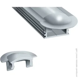 TIS Комплект окончаний для LED профиля ЛПВ КЗПВ