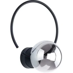 Tk Lighting Бра Anabelle 1xG9 черный/дымчатый прозрачный 5256