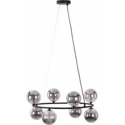 Tk Lighting Люстра ANABELLE 6844 8xG9 дымчатый