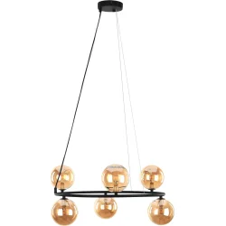 Tk Lighting Люстра ANABELLE 6906 6xG9 янтарный