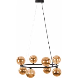Tk Lighting Люстра ANABELLE 6907 8xG9 янтарный