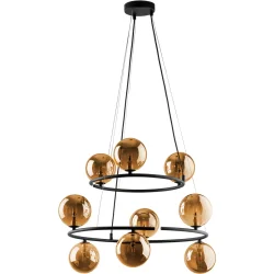 Tk Lighting Люстра ANABELLE 6908 9xG9 янтарный