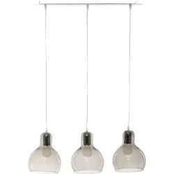 Tk Lighting Люстра подвесная MANGO 3xE27 серый/прозрачный