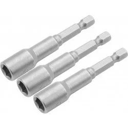 Набор головок Tolsen 77842 1/4" 65мм, 3шт.
