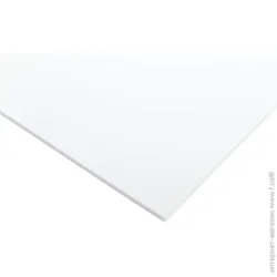 Tomo Design Лист ПВХ 500х500х2 мм спінений білий