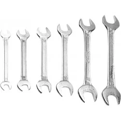 Набір ключів Top Tools Набір двосторонніх ріжкових ключів 6-17мм, 6шт. (35D255)