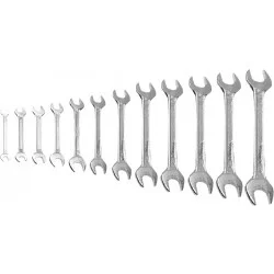 Набор ключей Top Tools Набор двухсторонних рожковых ключей 6-32мм, 12шт. (35D257)