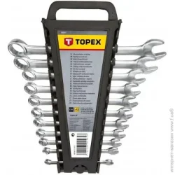 Набор ключей Topex 35D757 6-22мм, 12шт.