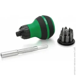 Toptul Отвертка-ручка и биты 9 в 1 GAAR1101