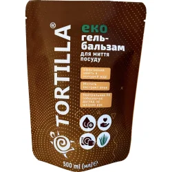 Гель для миття посуду Tortilla ECO (Запасний блок) 500 мл (4820178061421)