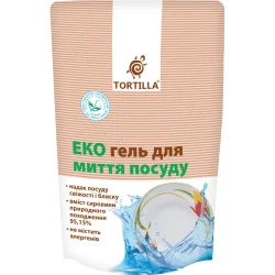 Гель для миття посуду, Засіб для дитячого посуду Tortilla ECO 500 мл (4820178060974)