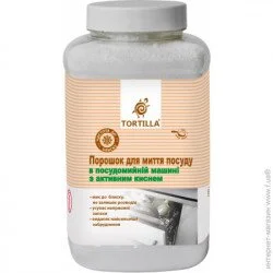Порошок для посудомоечных машин Tortilla ECO С активным кислородом 1000 г (4820178061032)