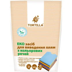 Tortilla Пятновыводитель порошкообразный Эко для цветного белья 200 мл