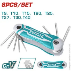 Набір ключів Total Tools THT1061846 ключів Torx, T9-T40, 8шт. (THT1061846)