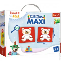 Trefl Настольная игра - "Мемос MAXI Мишки" (02332)