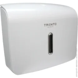 Диспенсер для паперових рушників Trento Роздавач складних паперових рушників Figuro білий 65380