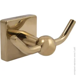 Trento Крючок двойной Moderno Grande Oro золотой