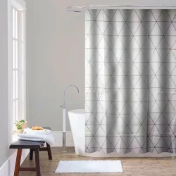 Шторка на ванну Trento Шторка для ванны Piramide 180х200 см