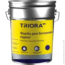 Triora Фарба акрилова для бетонної підлоги шовковистий мат 10 білий 2.8кг