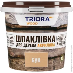 Triora Шпаклевка для дерева белый 1500 мл