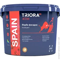 Triora Краска акриловая водоэмульсионная SPAIN мат белый 2.5л