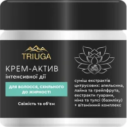 Triuga Крем Herbal актив для волос склонных к жирности Свежесть и Объем 300 мл
