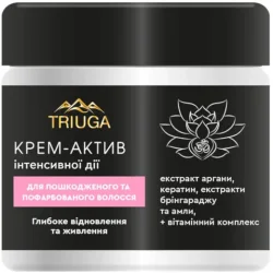 Triuga Крем Herbal актив для поврежденных и окрашенных волос Глубокое восстановление и Питание 300 мл