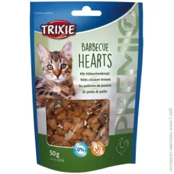 Trixie Лакомство Премио Barbecue Hearts куриные сердца барбекю 50 г